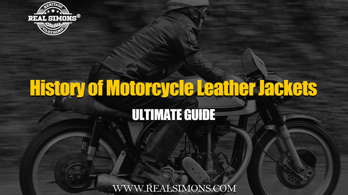 History of Motorcycle Leather Jackets