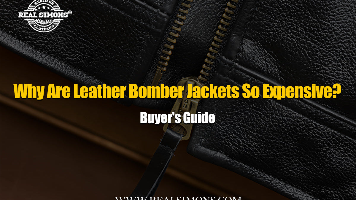 Why Are Leather Bomber Jackets So Expensive?