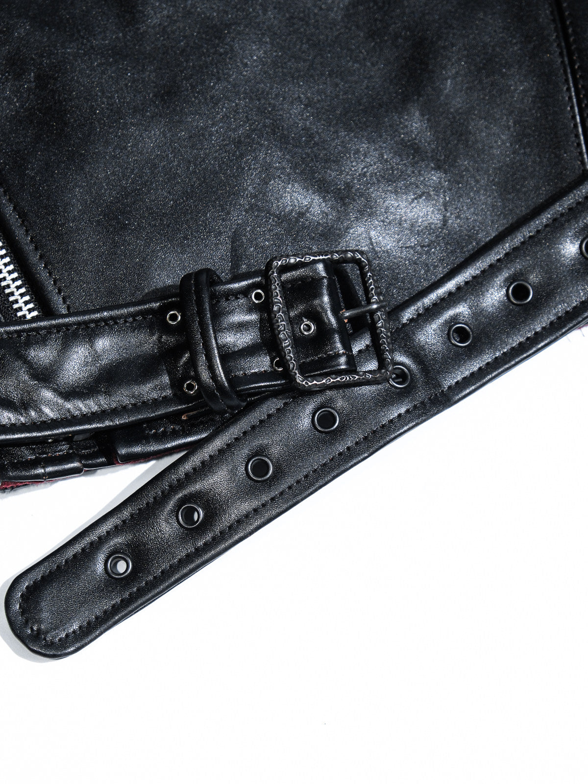 1930s Leather Togs Motorcycle Jacket Details