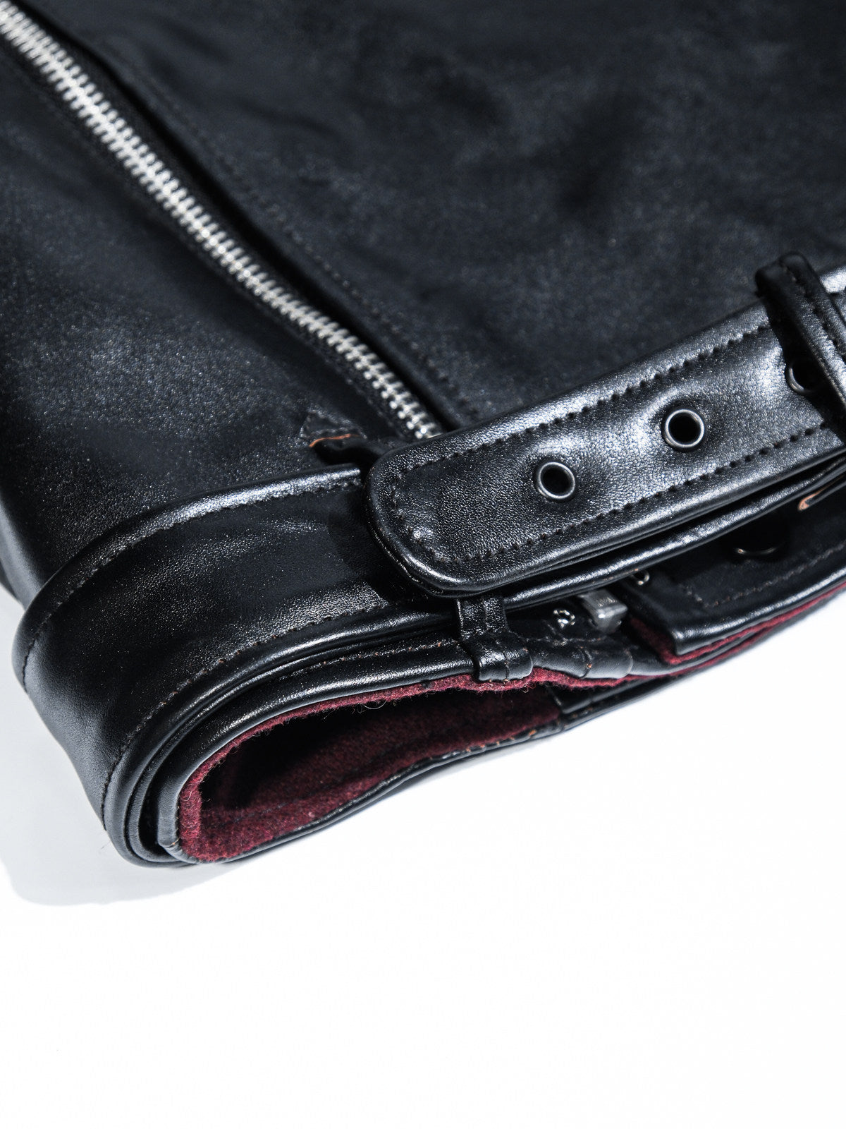 1930s Leather Togs Motorcycle Jacket Details