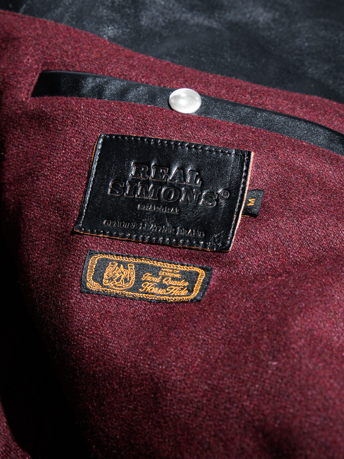 1930s Leather Togs Motorcycle Jacket Details