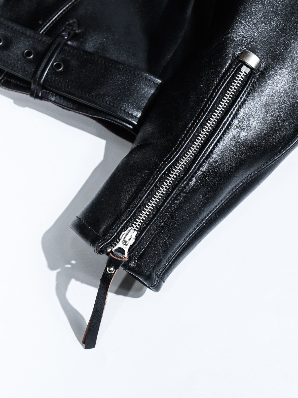 1930s Leather Togs Motorcycle Jacket Details