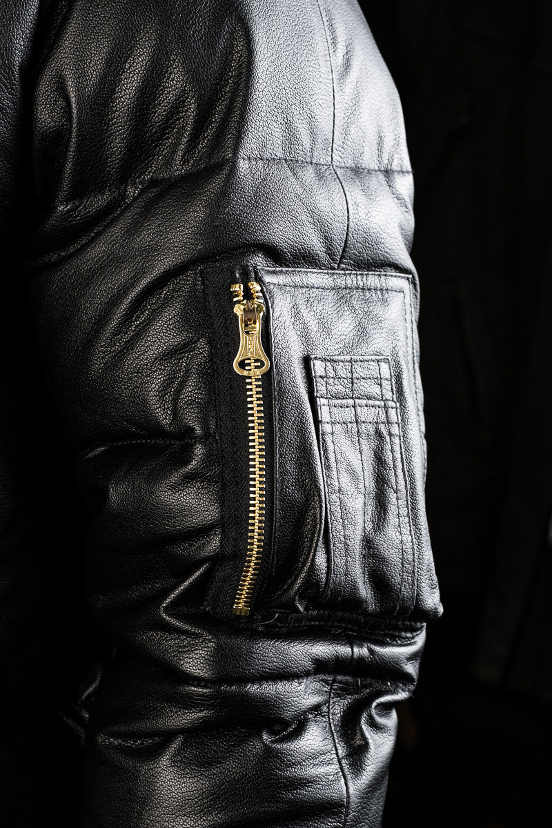 Cowhide N3B Down Parka Details 10