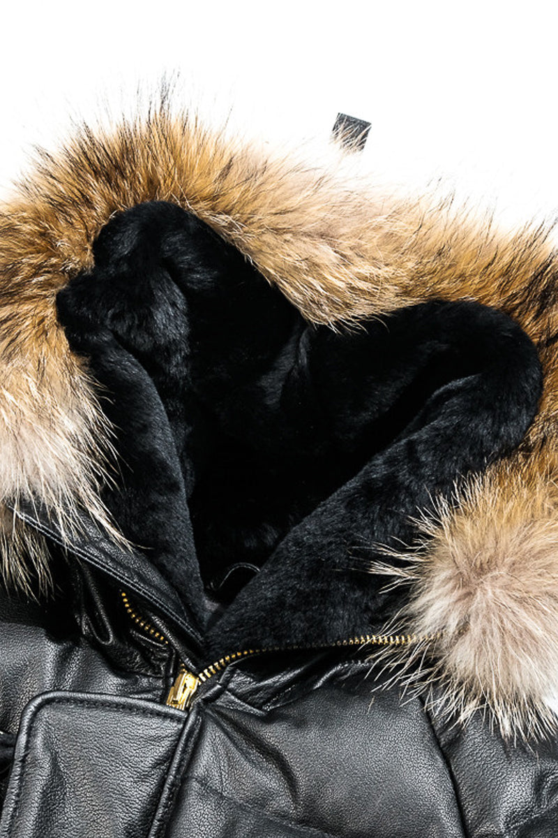 Cowhide N3B Down Parka Details 3