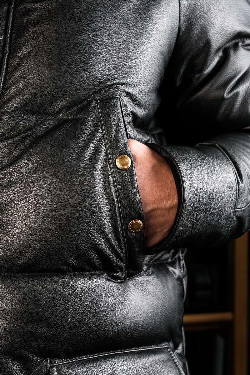 Cowhide N3B Down Parka Details 6