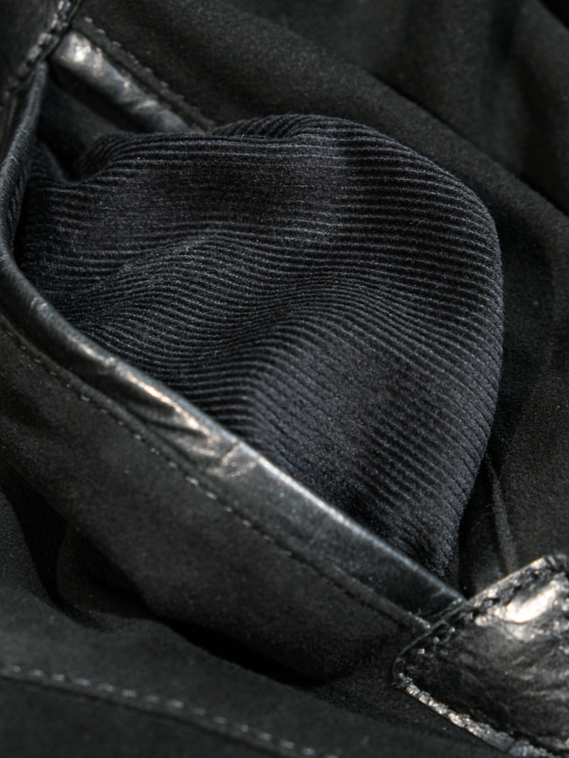 Farmers leather jacket pocket lining