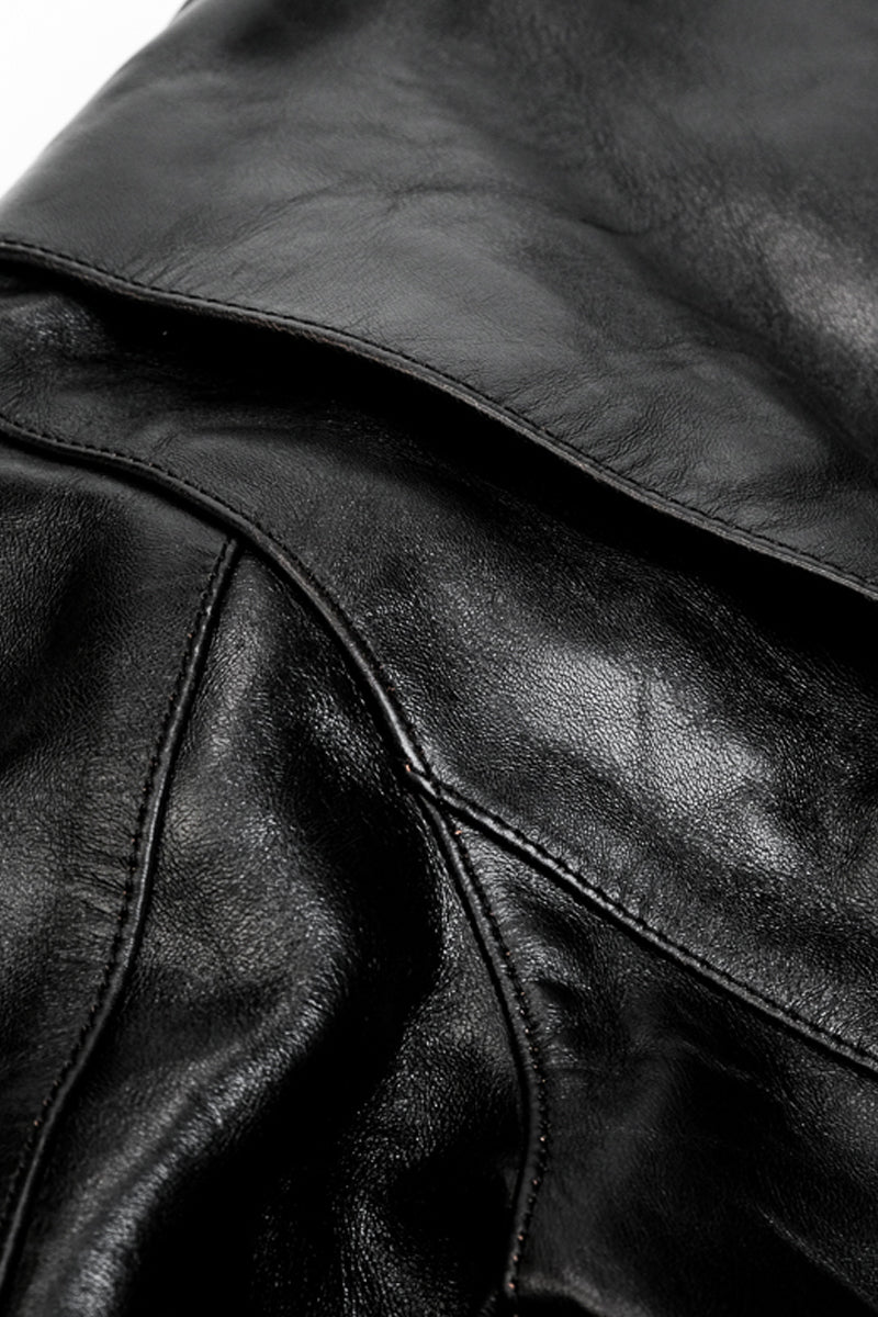 J31 Horsehide Motorcycle Jacket Details 4