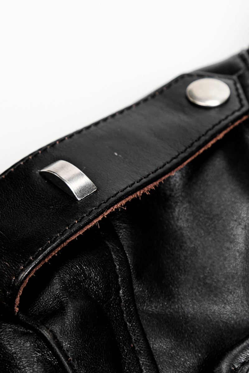 J31 Horsehide Motorcycle Jacket Details 6