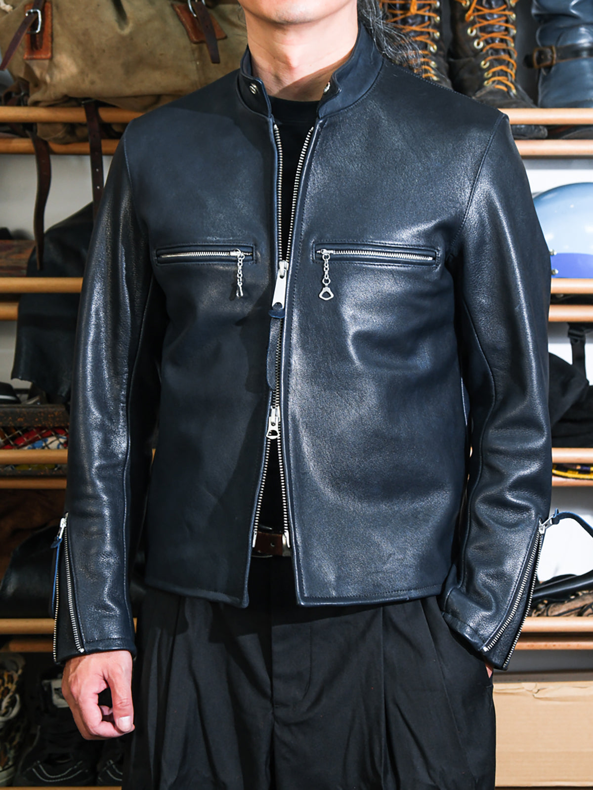 J100-Goatskin-Coffee-Racing-Jacket-Blue-3