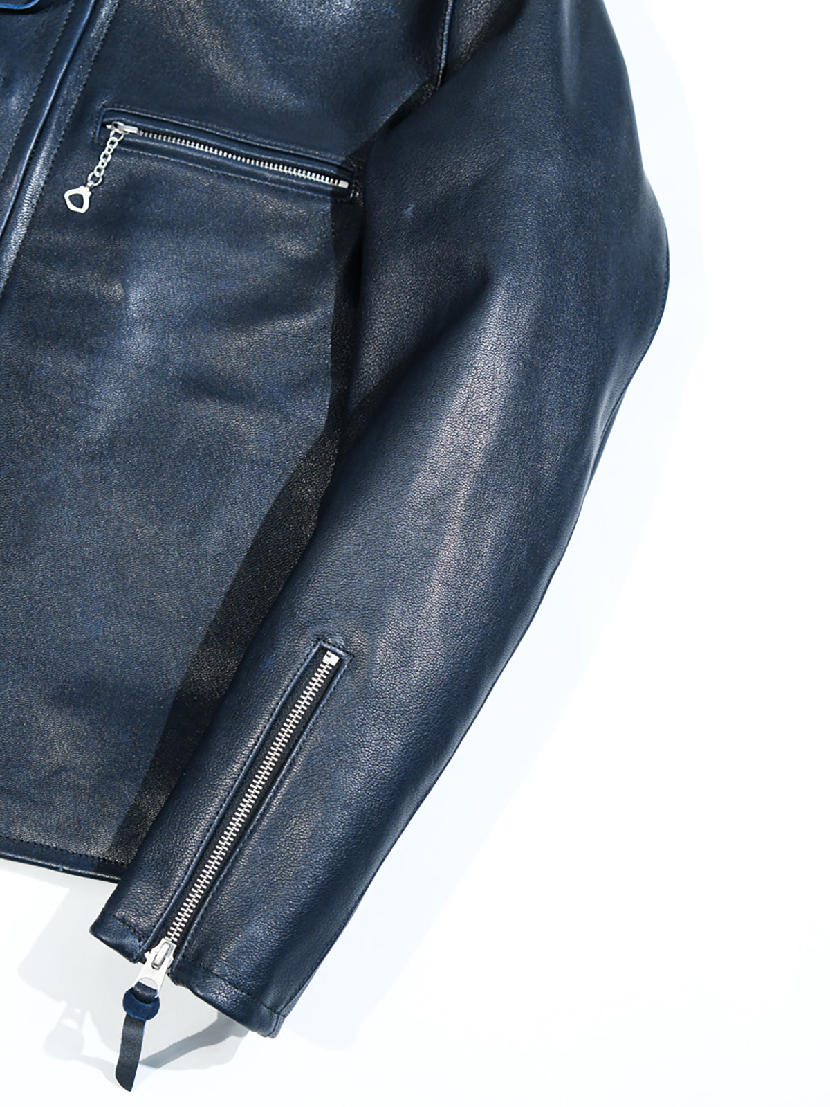 J100-Goatskin-coffee-racing-jacket-with-blue-cuffs