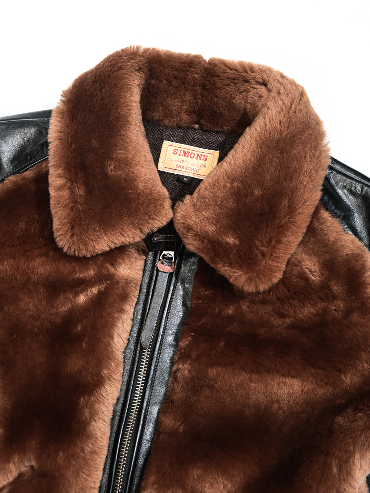 Shearling-Grizzly-Jacket-in-Brown-Details