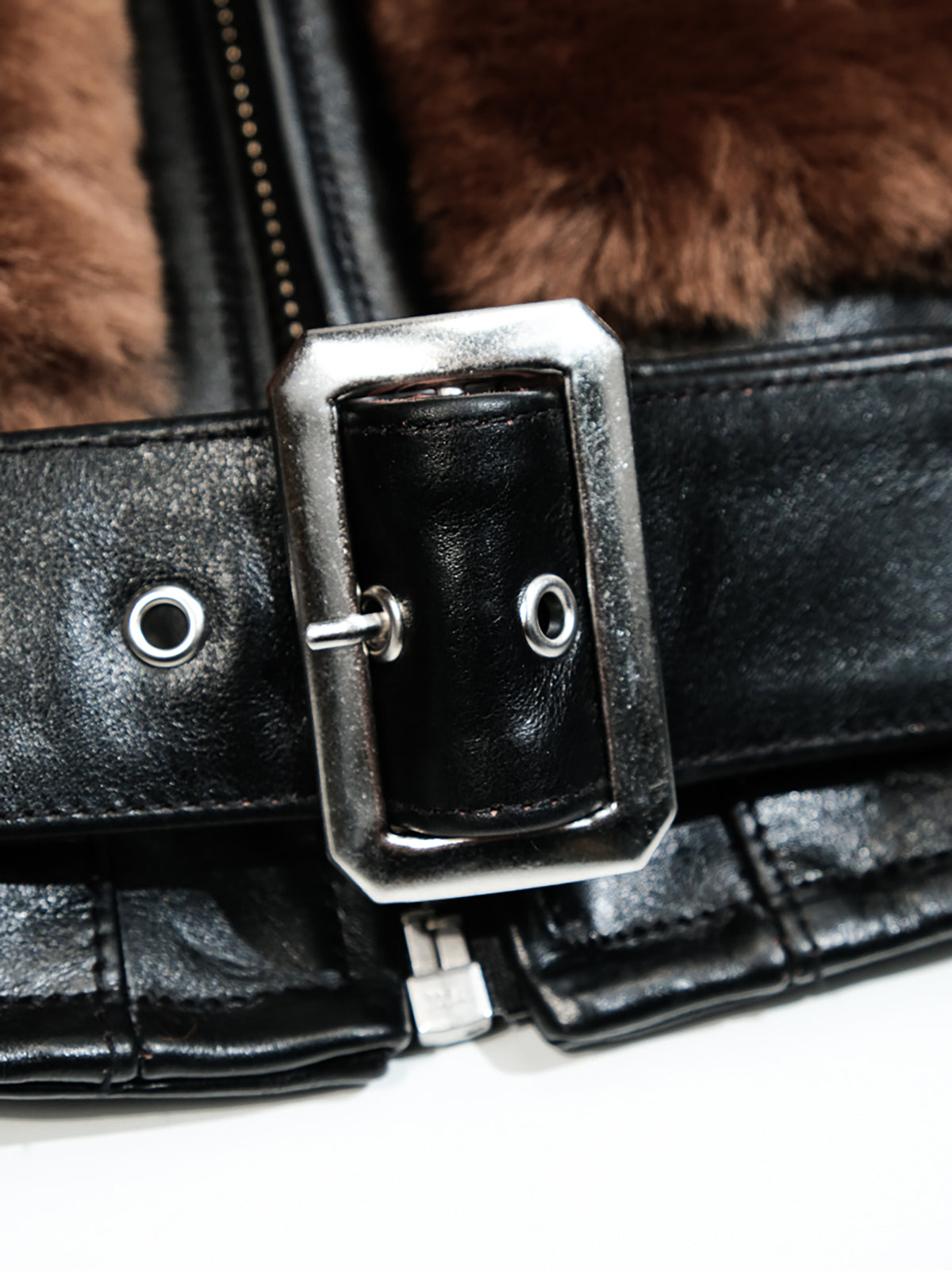 Shearling-Grizzly-Jacket-with-Brown-Belt