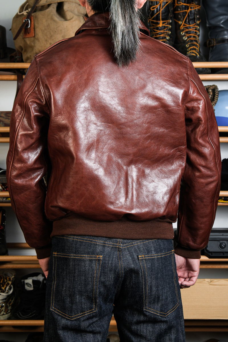 The Great Escape A2 Jacket 16159 Contract Brown Back