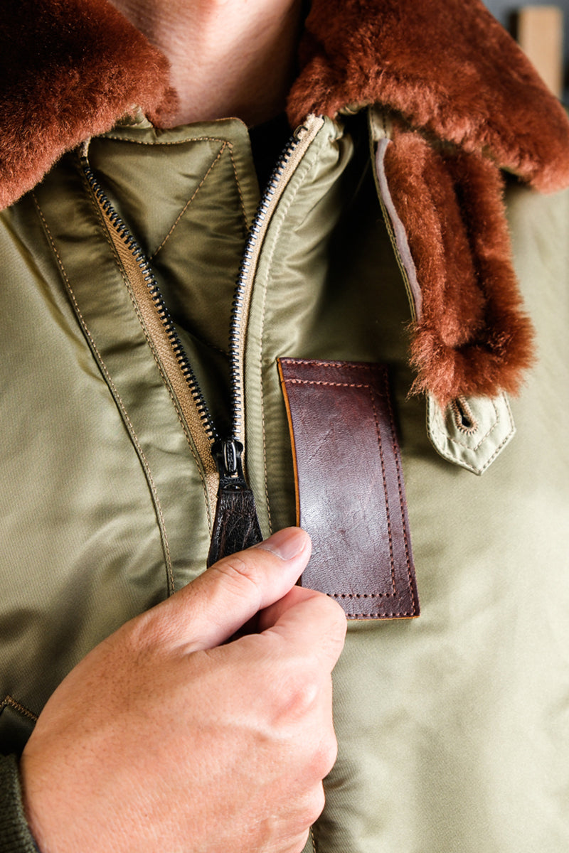 USAF B-15B Flight Jacket Details 18
