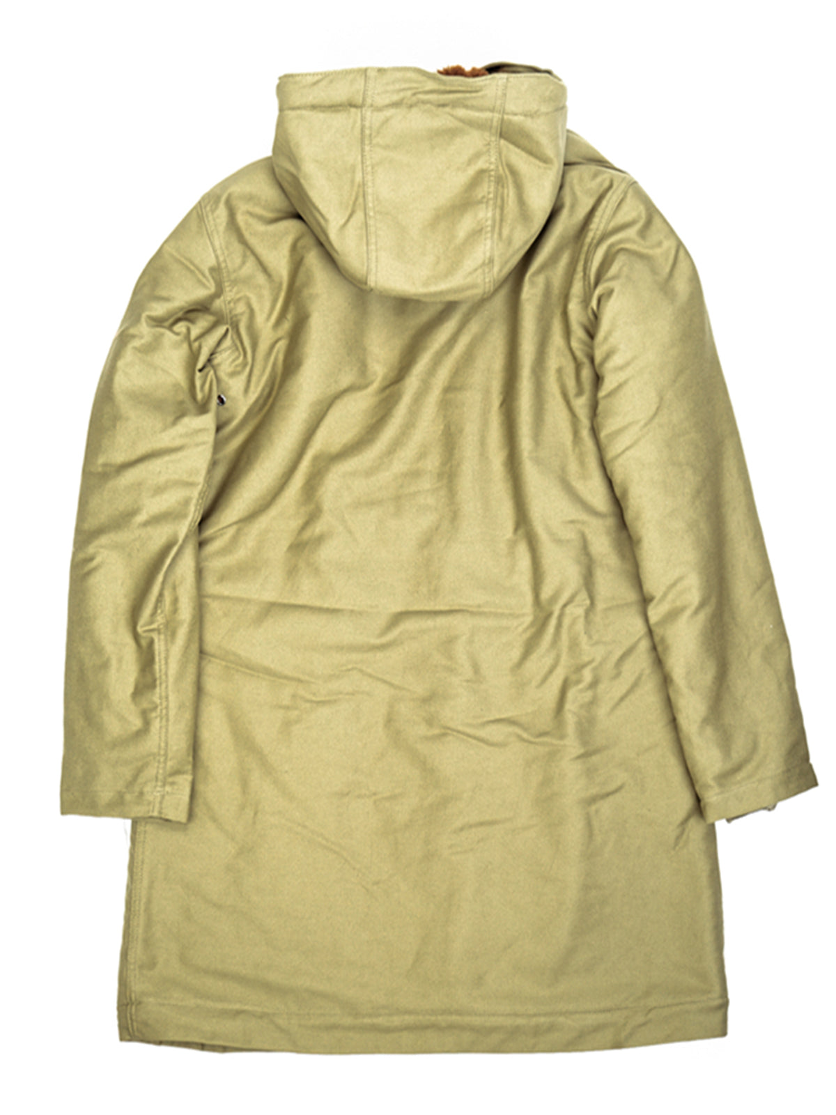 US Navy N-2 Parka Coat 1940s Vintage Reproduction Green Back