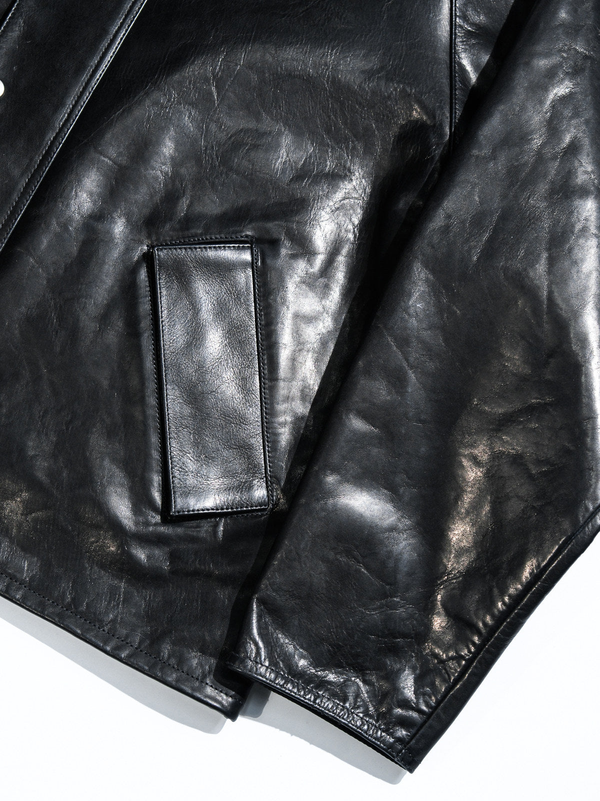 Transport jacket hardware details - MILDEX snap, IDEAL two-way zipper and tartan cotton lining