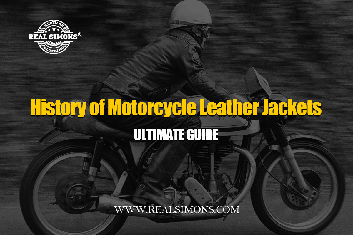 History of Motorcycle Leather Jackets