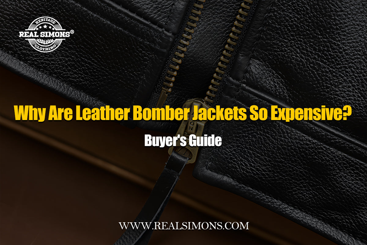 Why Are Leather Bomber Jackets So Expensive?
