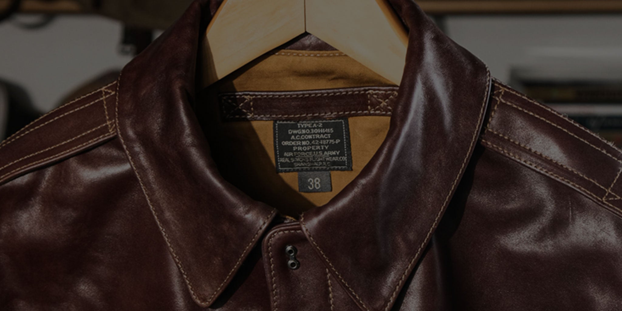 18775 WWII Horsehide Leather Bomber Jacket – REAL SIMONS