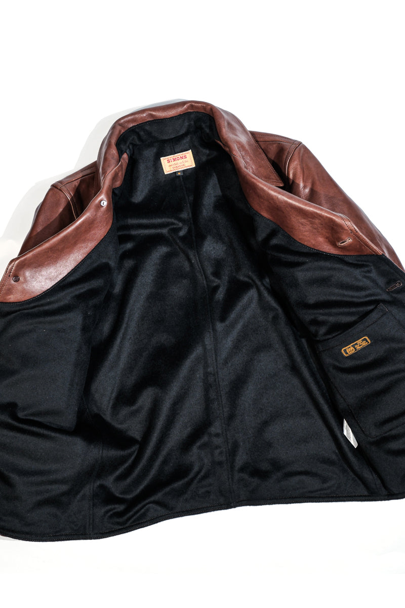 1930s Stylerailroad Workman Jacket Leather Inner Liner