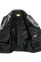 1930s Stylerailroad Workman Jacket with New Mahogany Leather Interior