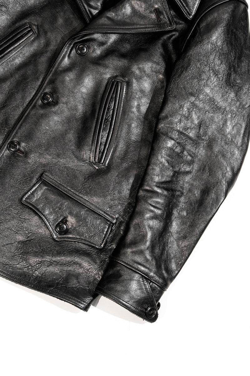 1930s Stylerailroad Workman Jacket with exquisite Simha leather details