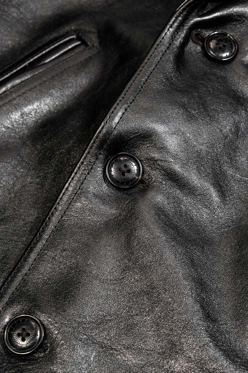 1930s Stylerailroad Workman Jacket with exquisite Simha leather details