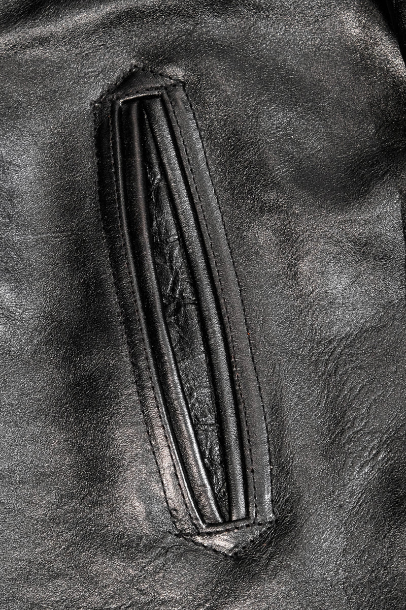 1930s Stylerailroad Workman Jacket with exquisite Simha leather details