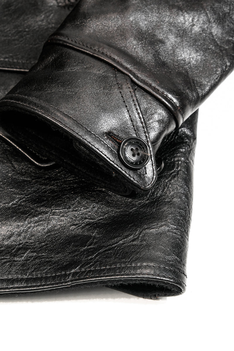 1930s Stylerailroad Workman Jacket with exquisite Simha leather details