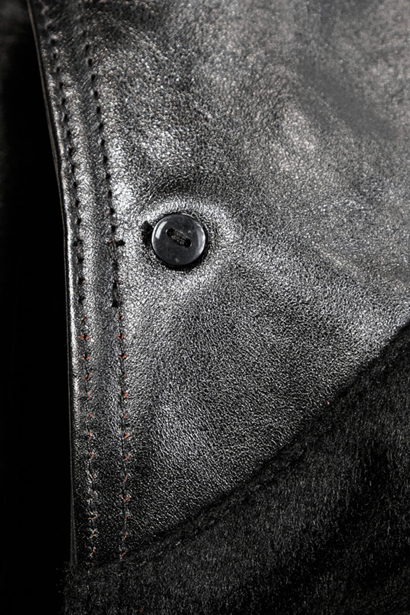 1930s Stylerailroad Workman Jacket with exquisite Simha leather details