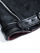 1930s Leather Togs Motorcycle Jacket Details