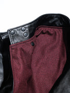 1930s Leather Togs Motorcycle Jacket Details