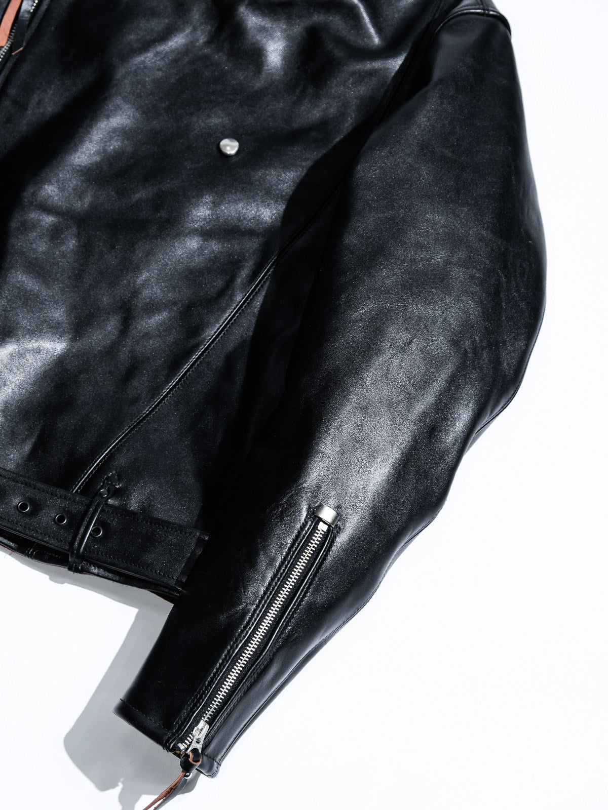 1930s Leather Togs Motorcycle Jacket Details
