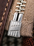 A2-Bomber-Jacket-Horse-Leather-Zipper-Bottom-Display