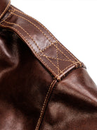 A2-Bomber-Jacket-Horsehide-Shoulder-Straps-Display