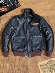 A2-Leather-Jacket-Bomber-Jacket-Collar-Detail