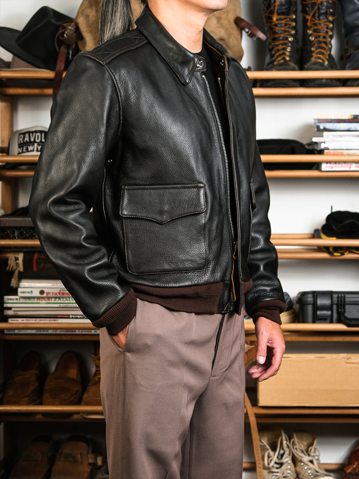 A2-bomber-jacket-in-vintage-goatskin-leather
