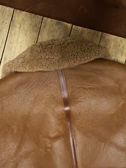 B-3-Sheepskin-Jacket-Light-Brown-Back-Collar-Display