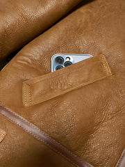 B-3-Sheepskin-Jacket-Light-Brown-Pocket-Display