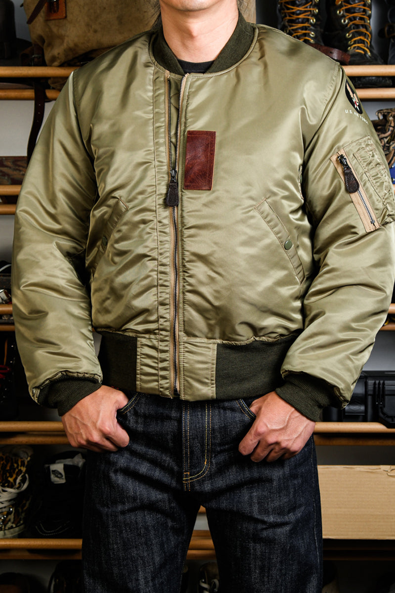 Sサイズ REAL SIMONS B-15B MOD フライトジャケットMA-1 USAF B-15B MOD Flight Jacket - 1950s Repro Modern Comfort - REAL