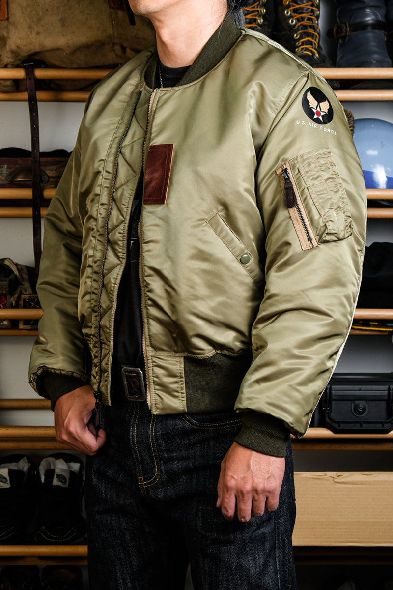 USAF B-15B MOD Flight Jacket - 1950s Repro Modern Comfort - REAL