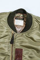B15B MOD Nylon Flight Jacket Details