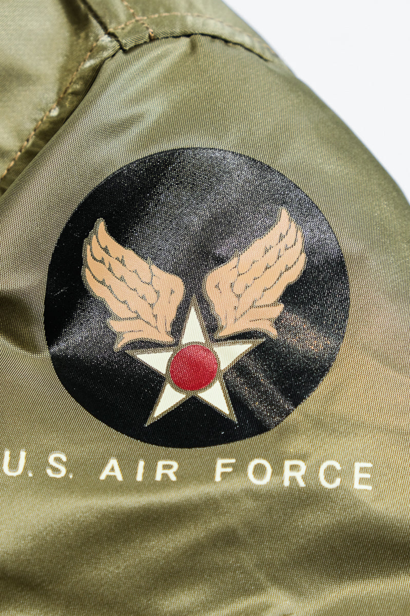 B15B MOD Nylon Flight Jacket Details