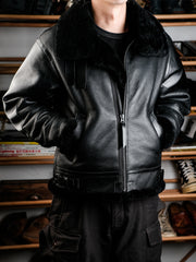 Black-B3-Flight-Jacket-_-Sheepskin-Leather-3