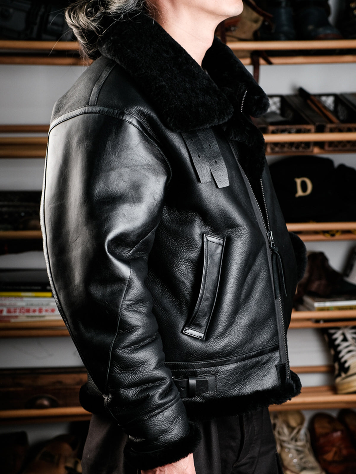 Black-B3-Flight-Jacket-_-Sheepskin-Leather-4