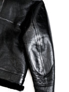 Black-B3-Flight-Jacket-_-Sheepskin-Leather-Wristband