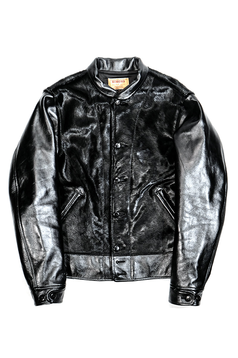 Black Cossack Leather Jacket 4