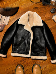 Black-sheepskin-B3-bomber-jacket