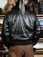 Black G1 Flight Jacket Model 3