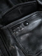 Black G1 Flight Jacket Pocket